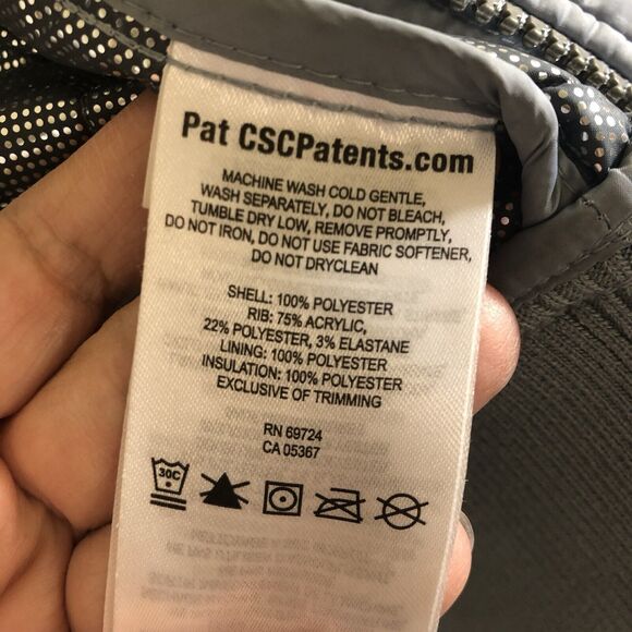 Columbia Omni-Heat Gray Quilted Sportswear Jacket Size S - Picture 6 of 15